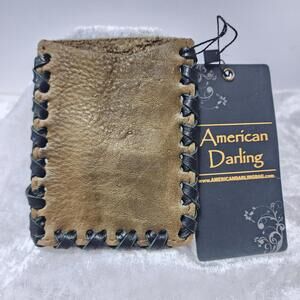 American Darling ADCCM103E Card-Holder Genuine Leather Women Bag Western